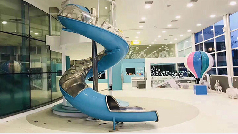 室内不锈钢滑梯