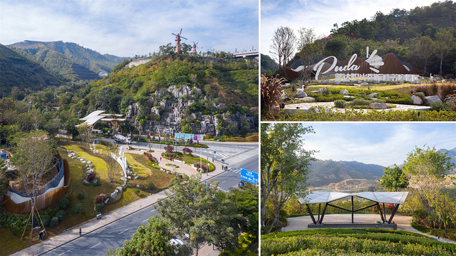 康养度假区游乐设备规划整体效果
