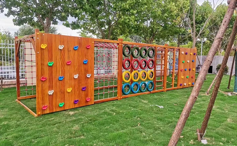 幼儿园木质户外拓展设备