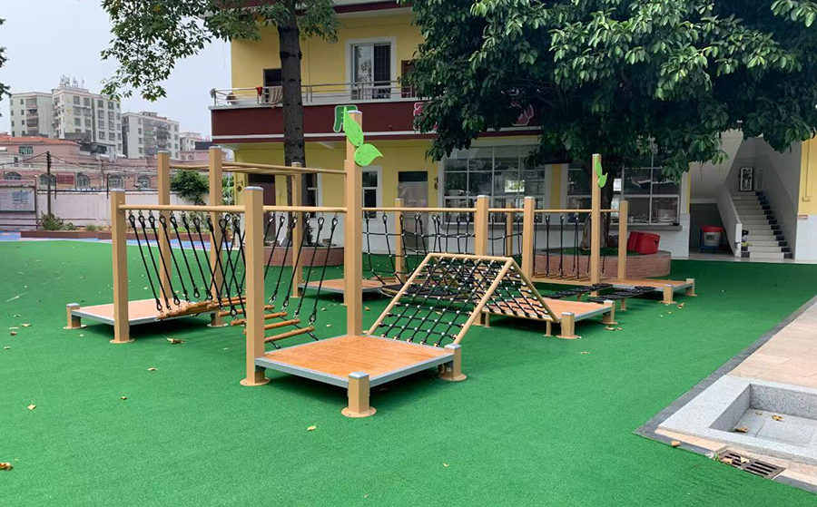 儿童户外木质拓展设备