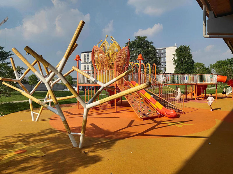 儿童公园无动力游乐设施