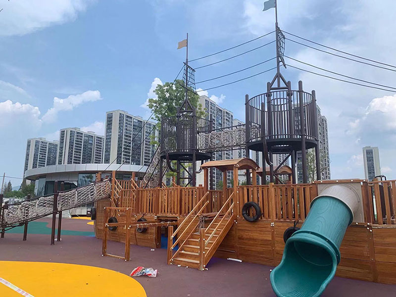 儿童公园无动力游乐设施