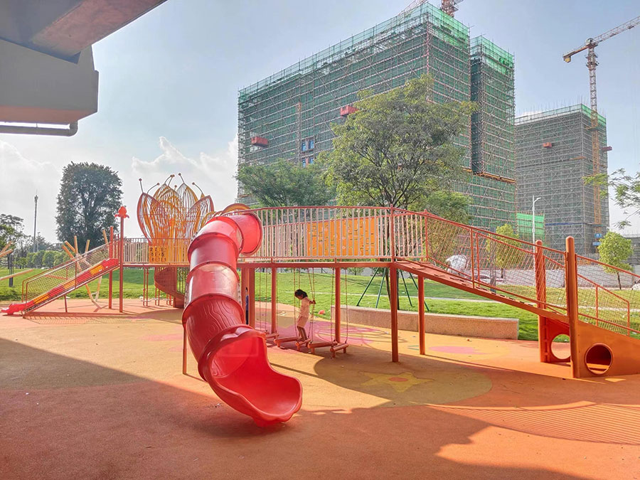 大型儿童公园无动力游乐设施