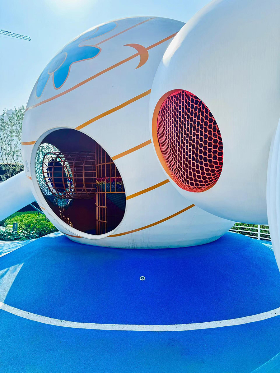 太空主题无动力游乐设备