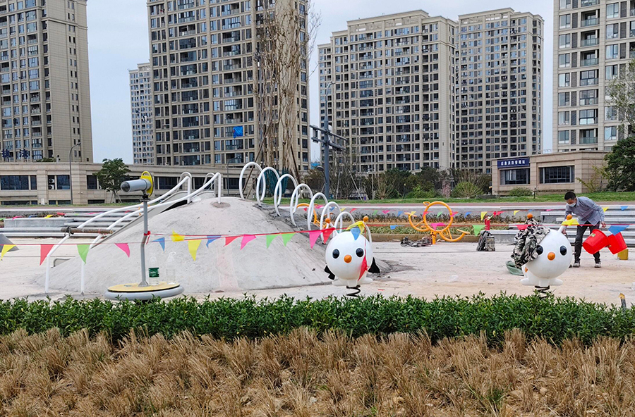 大型游乐场主题无动力设备