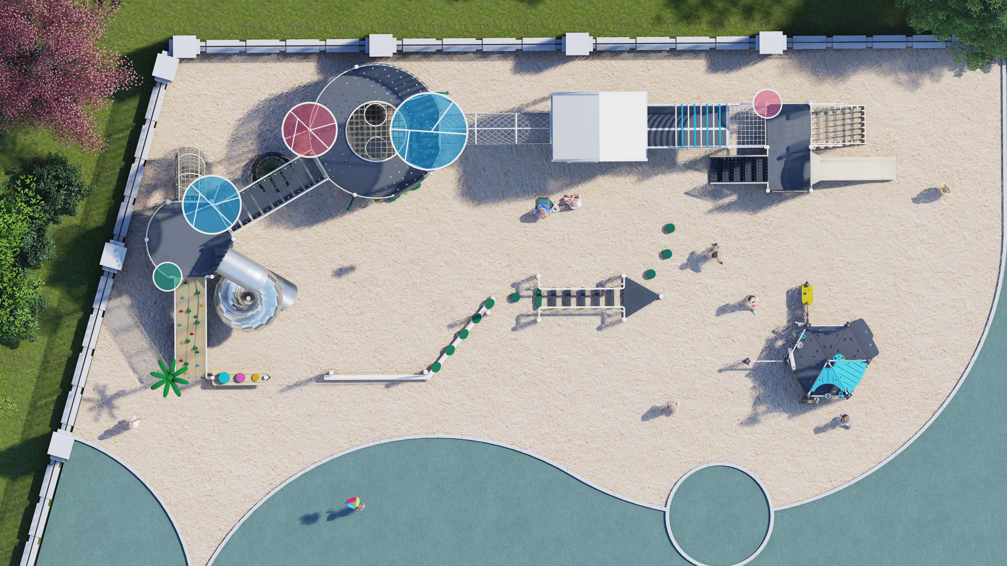 幼儿园室外大型滑梯定制