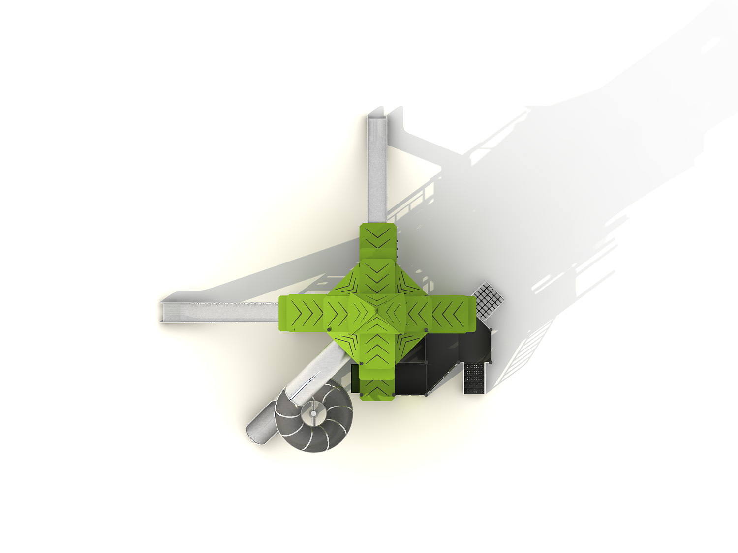 大型PE组合滑梯