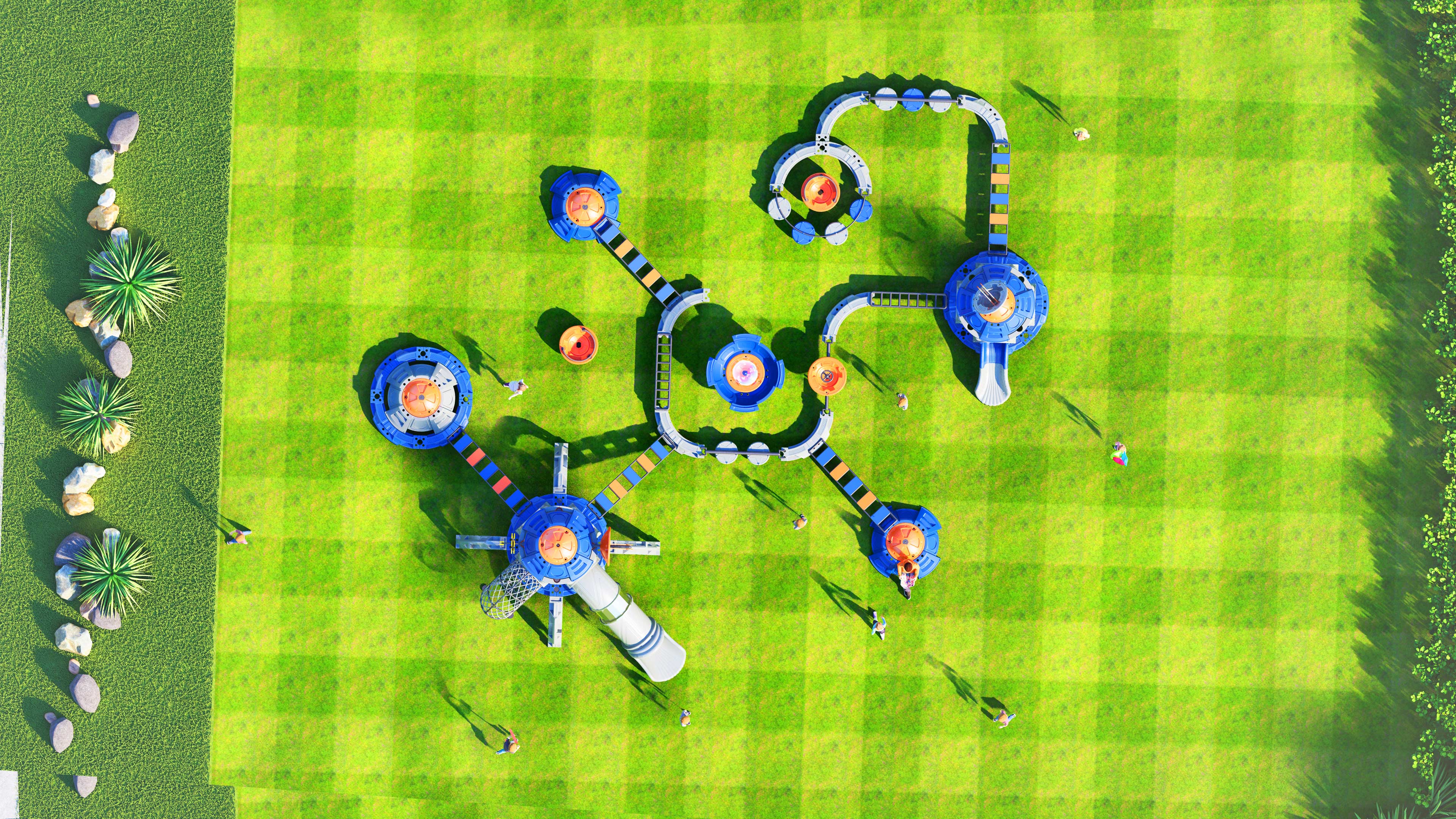 太空轨迹体能酷跑体能组合