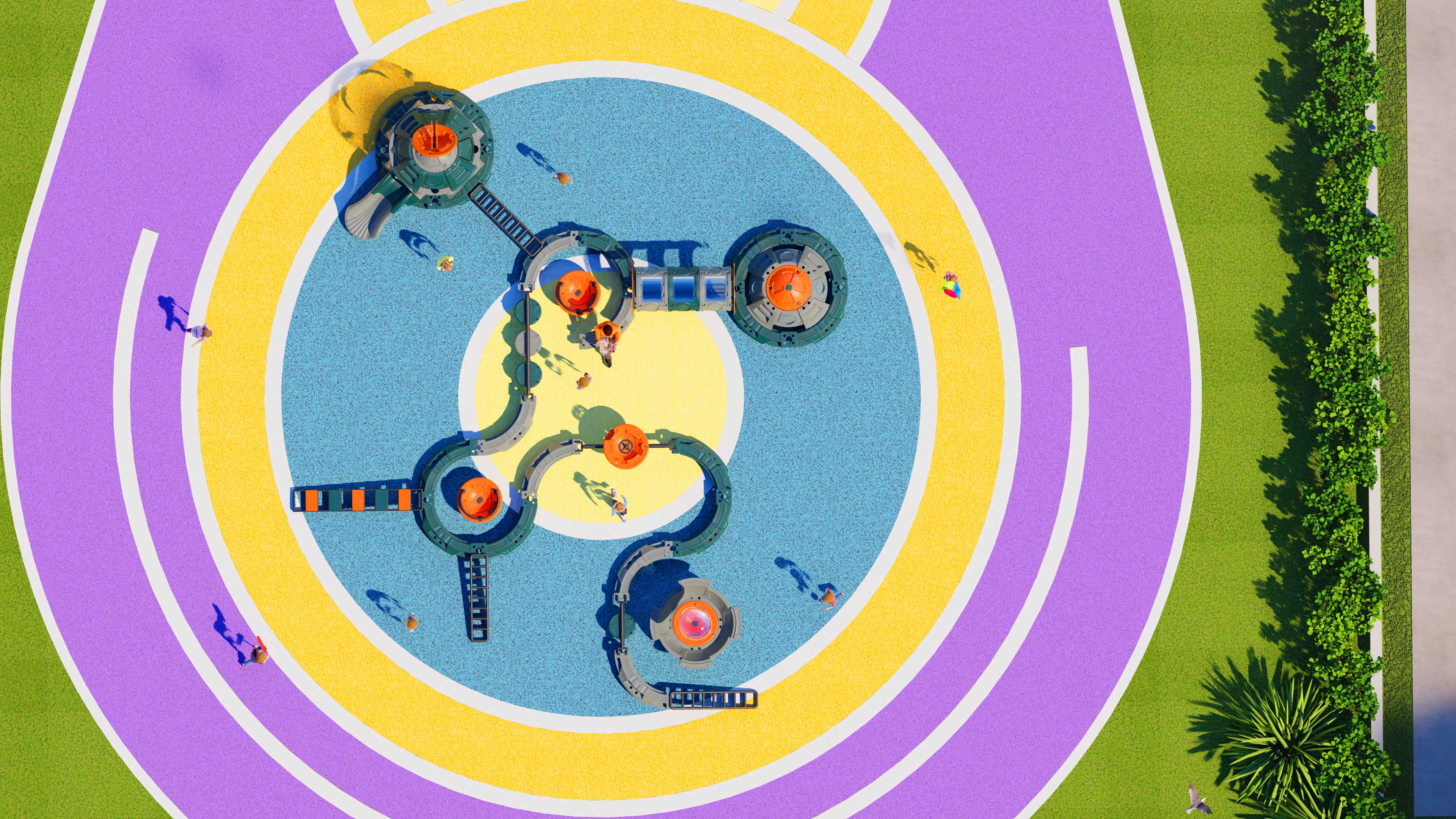 太空轨迹体能酷跑体能组合