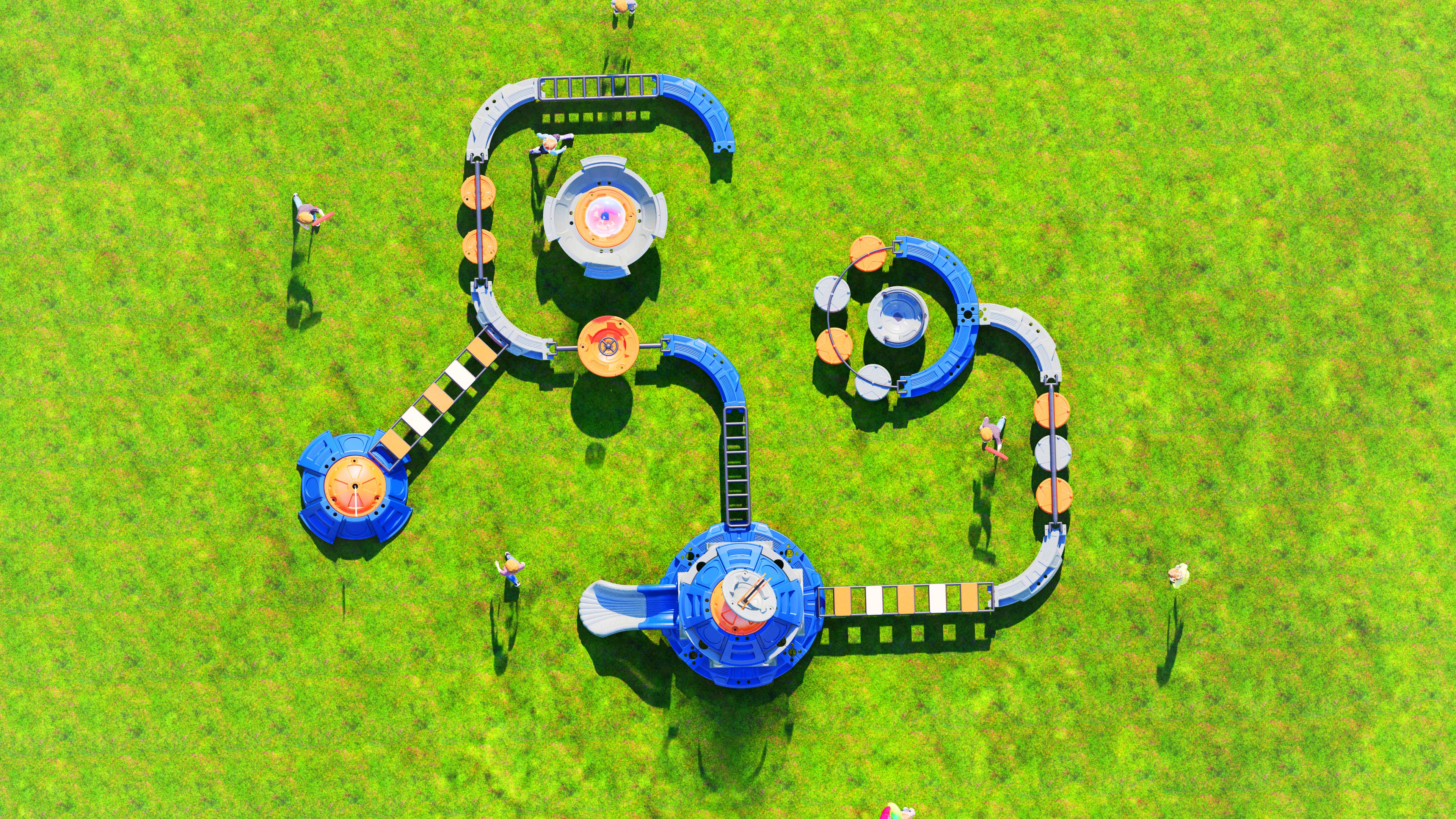 太空轨迹体能酷跑体能组合